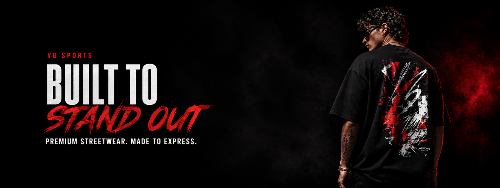 VG Sports premium streetwear built to stand out